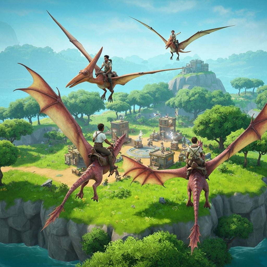 Palworld multiplayer gameplay showing players and Pals in an open world